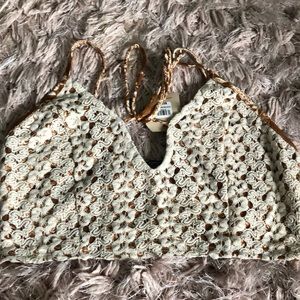Lace Cropped Tank top